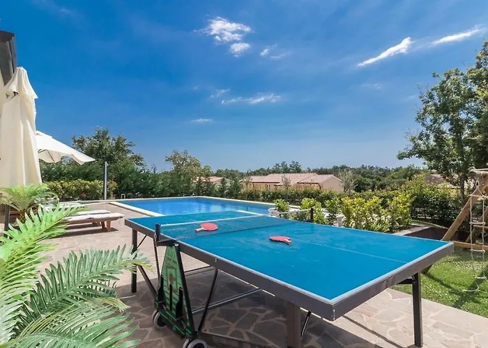 Villa Martha In Central Istria With Private Pool - Wellness & Table Tennis For 12 Persons