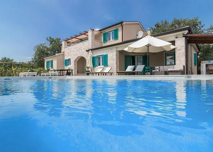 Villa Martha In Central Istria With Private Pool - Wellness & Table Tennis For 12 Persons